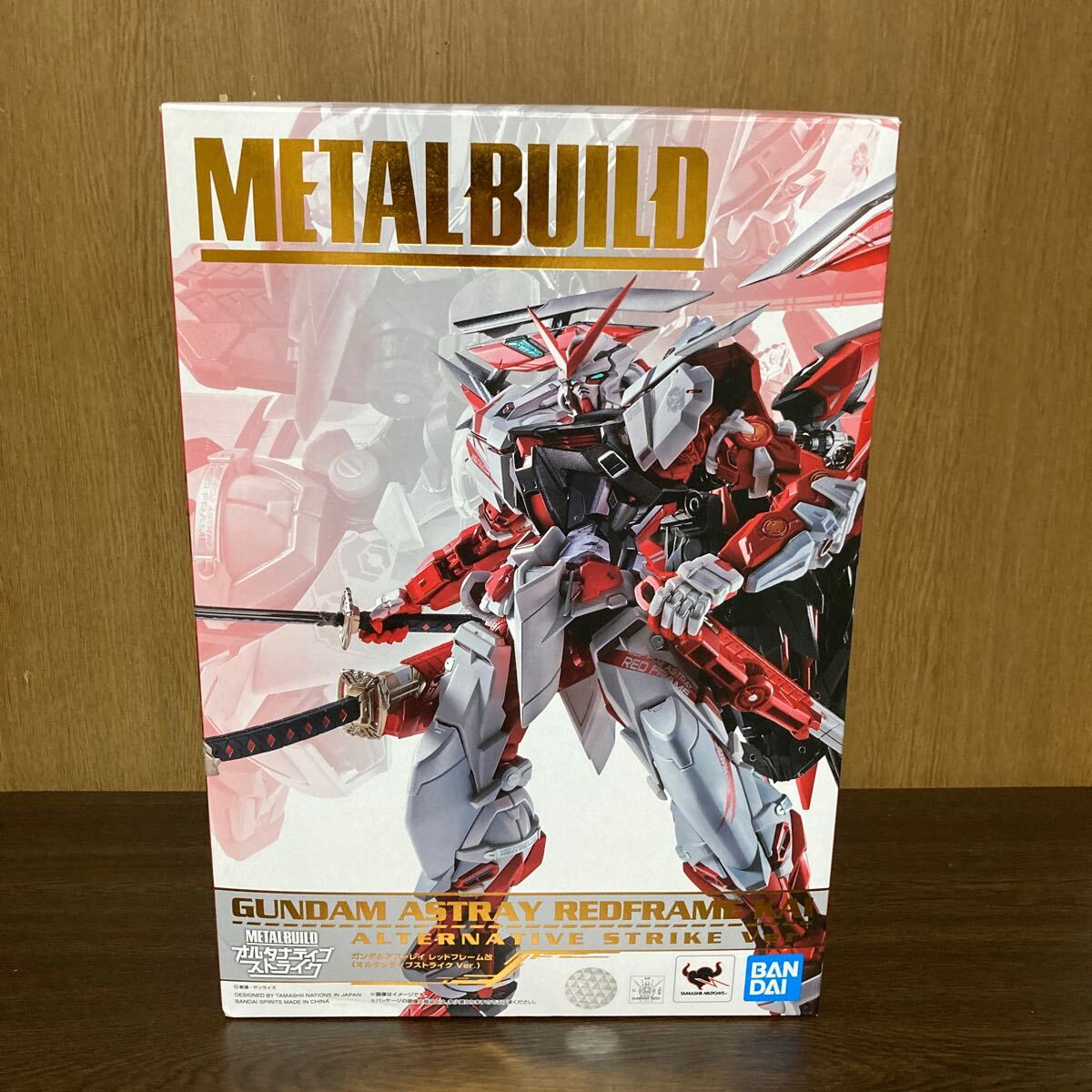 BANDAI METAL BUILD Gundam as tray red frame modified ( Alterna tib Strike Ver.) metal build Bandai 