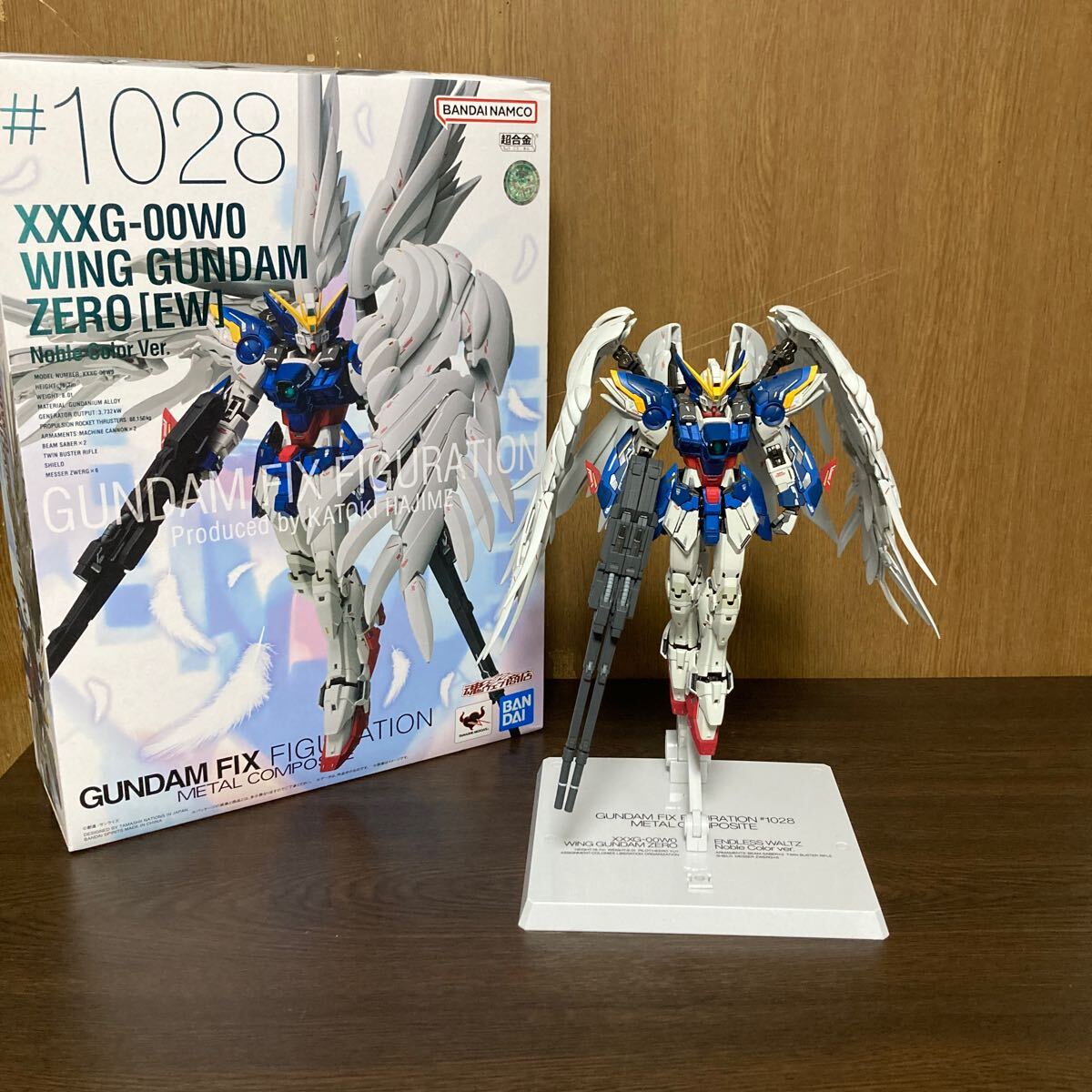 BANDAI GUNDAM FIX FIGURATION METAL COMPOSITE ウイングガンダムゼロ noble color メタルコンポジット 超合金 バンダイ_画像1