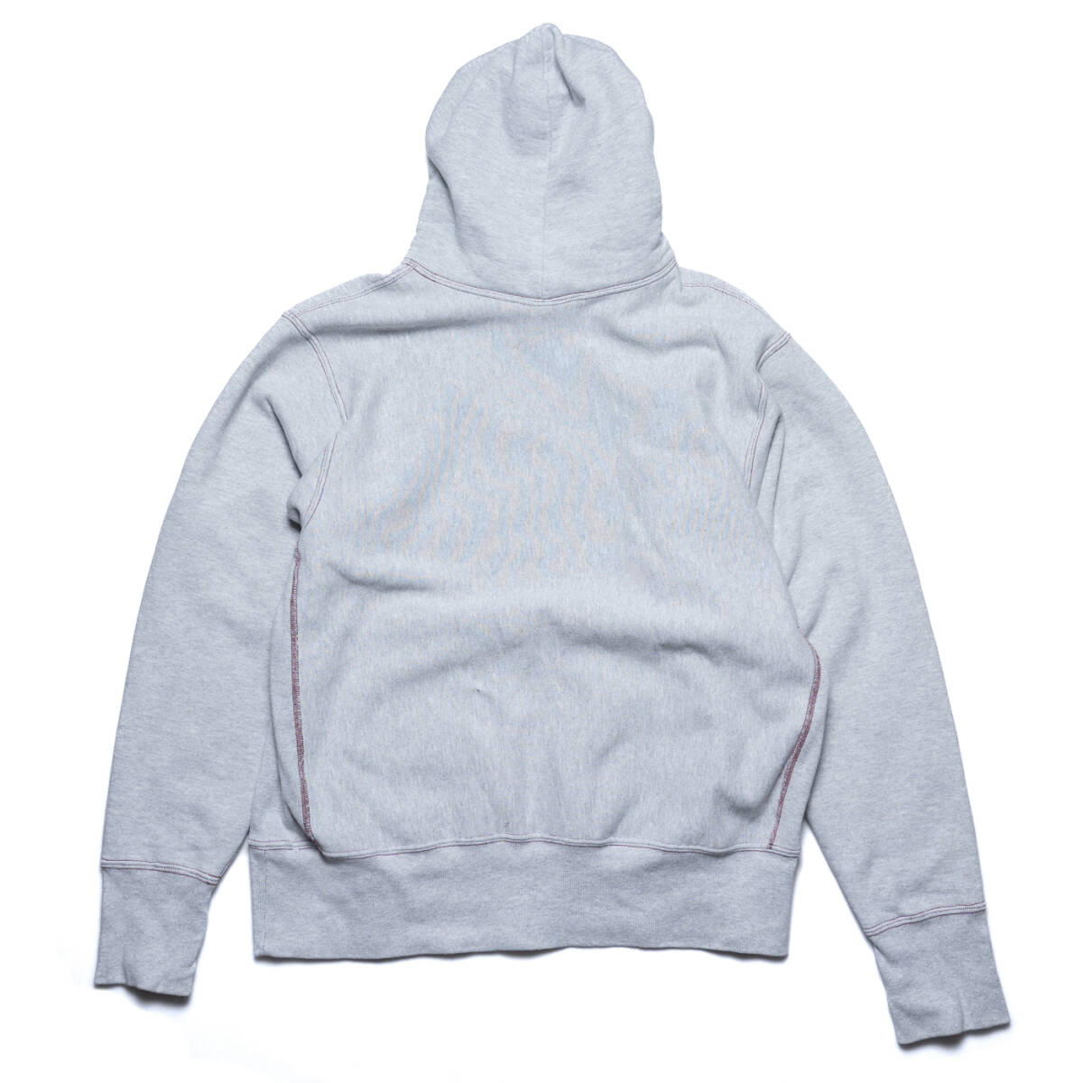 LQQK STUDIO SIGNATURE SNAP HOODIE Gray サイズL ルックスタジオ USA製 パーカー_画像6