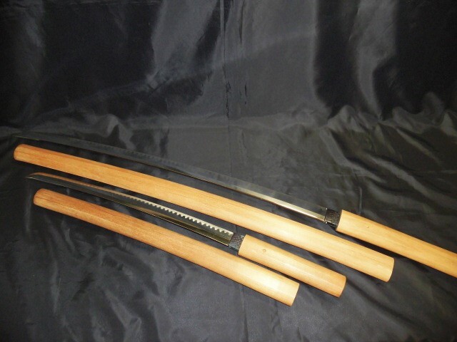 . structure sword * replica * Japanese sword * sword * large small * total length 102cm.70.5cm* interior 