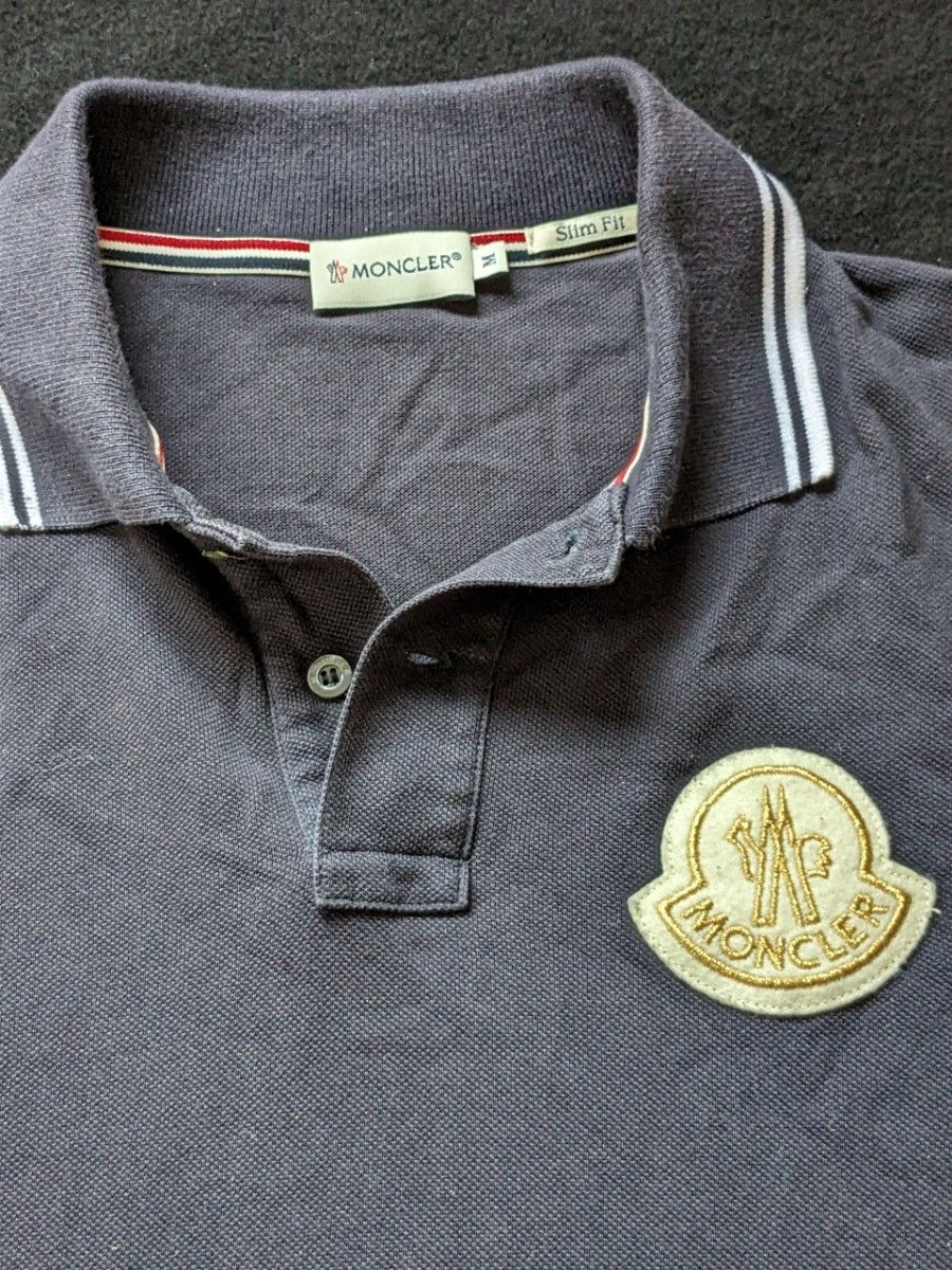 MONCLER モンクレール 半袖ポロシャツ ゴールド 金色 ブランド MONCLER モンクレール 半袖ポロシャツ ゴールド 金色 ブランド