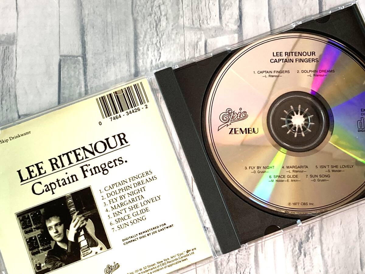 Lee Ritenour (リー・リトナー)／Captain Fingersフージョン・ジャズ  ”デイヴ・グルーシン””ジェイ・グレイドン参加の画像2