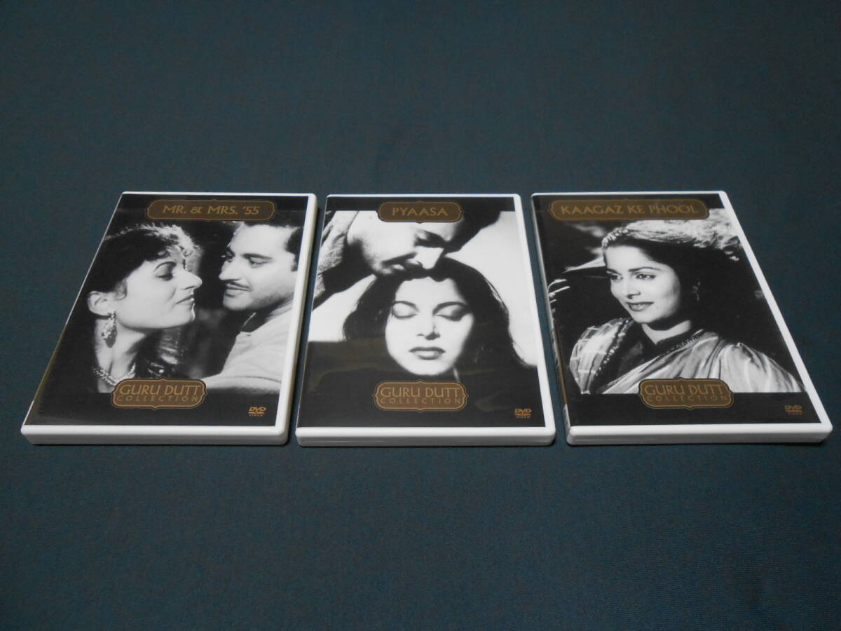 「グル・ダット傑作選 DVD-BOX」　3枚組ボックス　55年夫妻・渇き・紙の花　GURU DUTT　インド映画_画像6