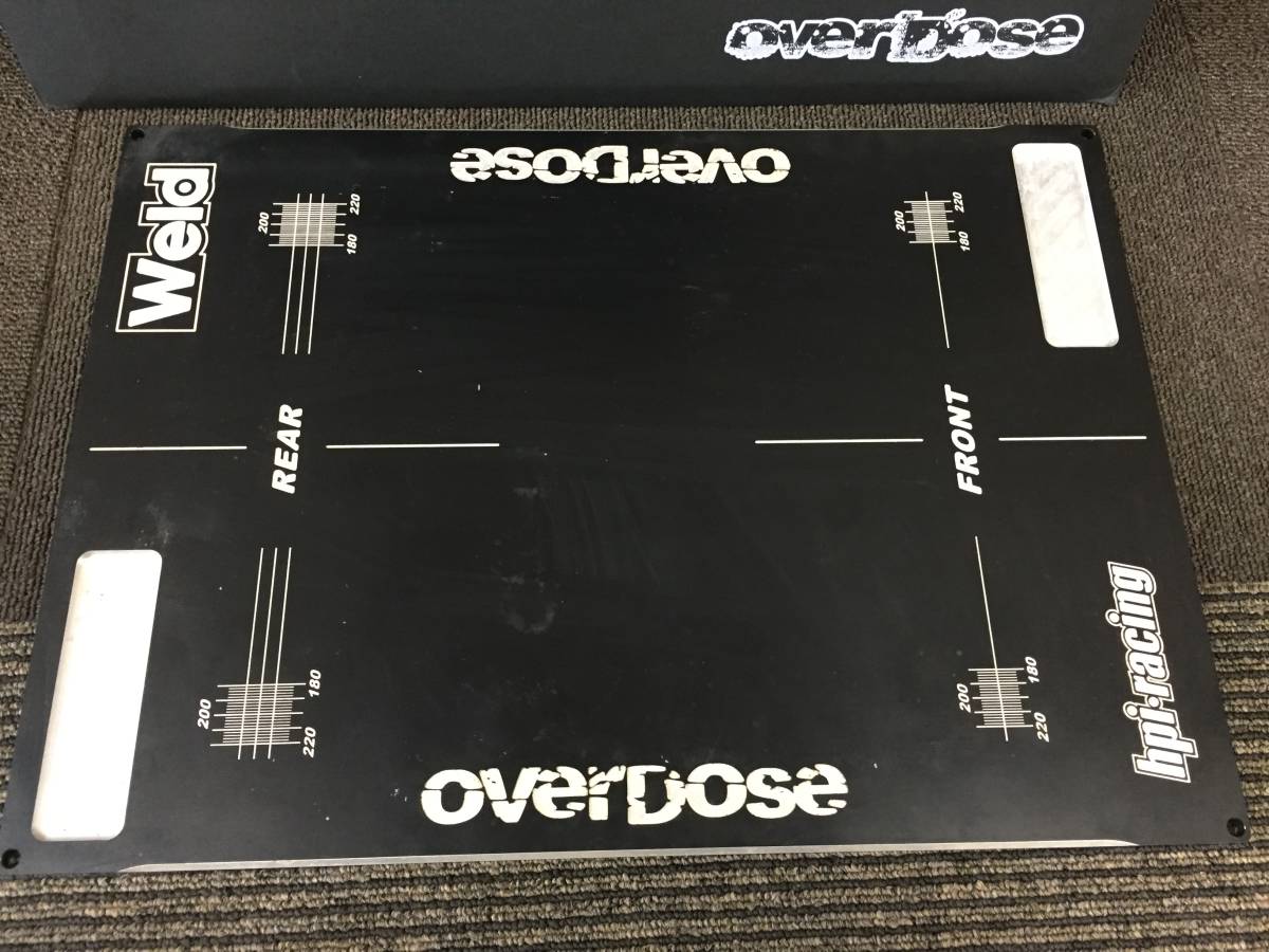 ★激レア★限定100枚 オーバードーズ セッティングボード overdose HPI 当時物 YD-2 ラジドリ ドリフト_画像2