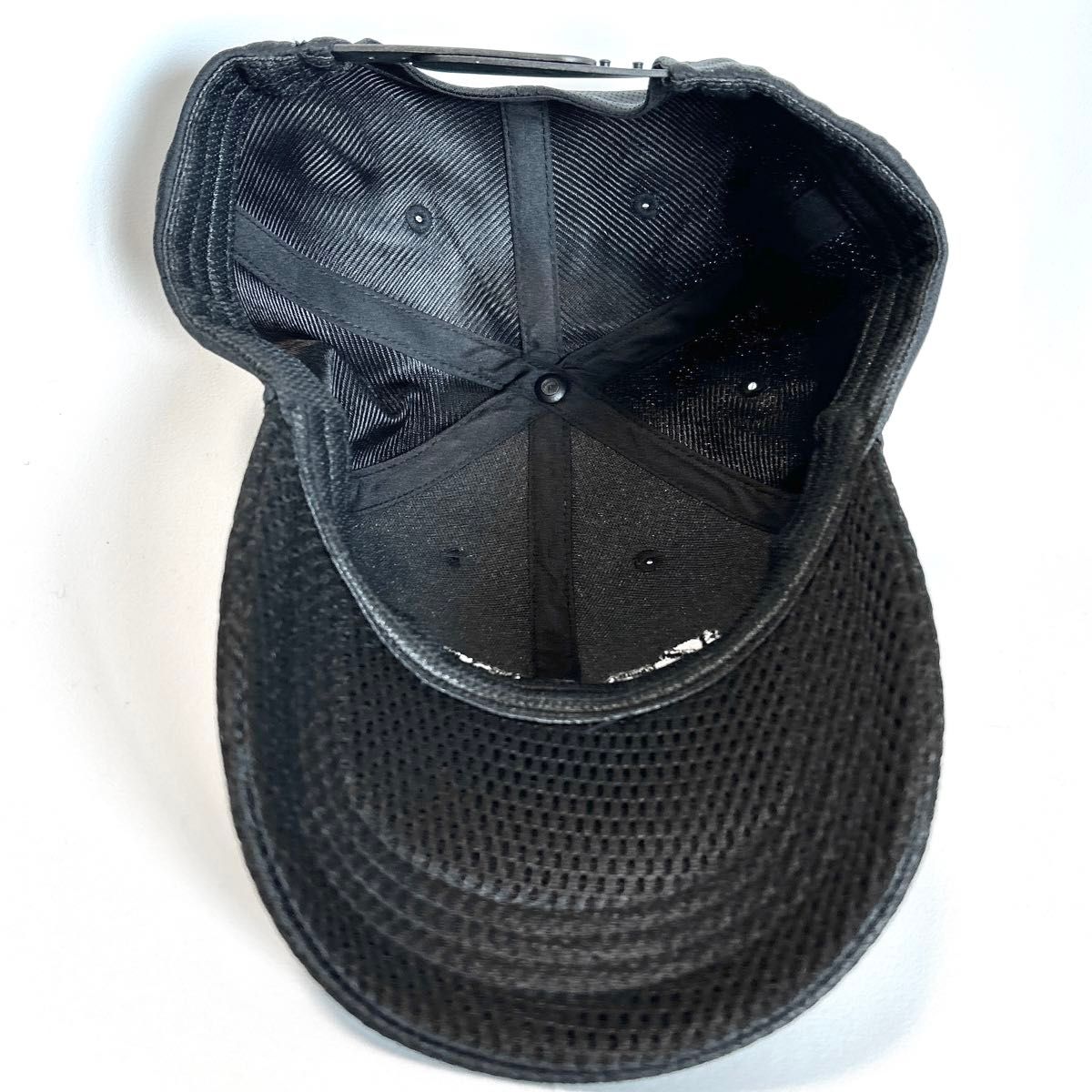 新品　未使用　kaepa ケイパ　メッシュキャップ　ロゴ　刺繍　ドライ　 キャップ 帽子 ブラック　スポーツ　野球　ゴルフ　速乾