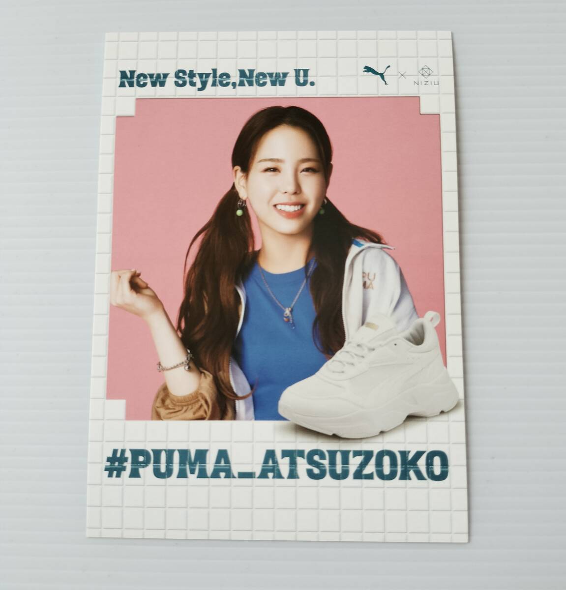 NiziU マコ PUMA ポストカード①_画像1