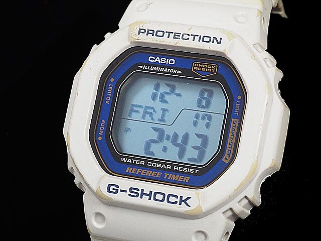 富士屋◆1円スタート◆カシオ CASIO Gショック FIFA 2006ワールドカップ記念モデル DW-56RTWC メンズ クオーツ 腕時計の画像1