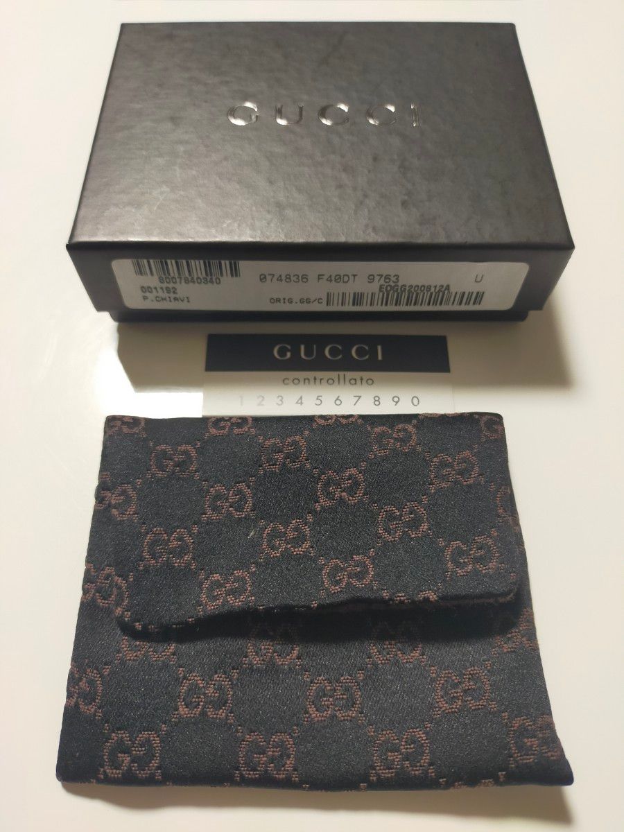 グッチ　GUCCI　キーリング　箱、布袋のみ