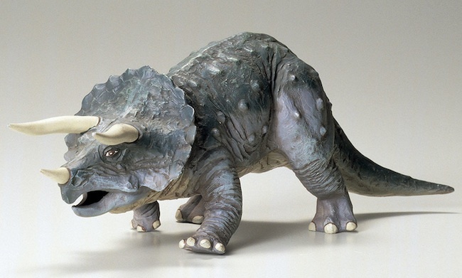  Tamiya 1/35 dinosaur series No.1[tolikelatops] new goods 