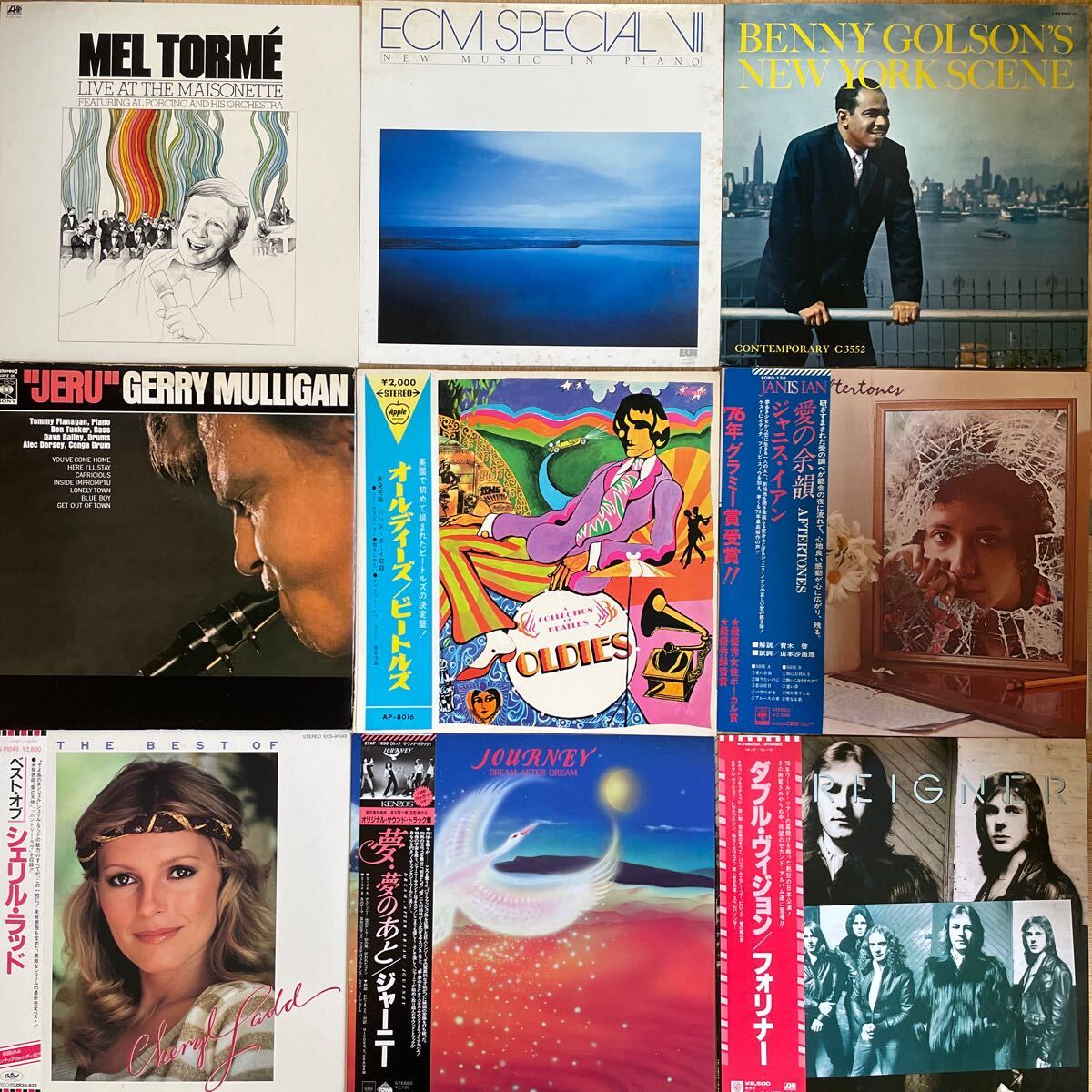 ●【美盤/JAZZ/ROCK/AOR/SOUL/72枚/大量】MILT JACKSON GIL EVANS HELEN MERRILL FOREIGNER BEATLES BOBBY CALDWELL 10cc MICHAEL JACKSONの画像3