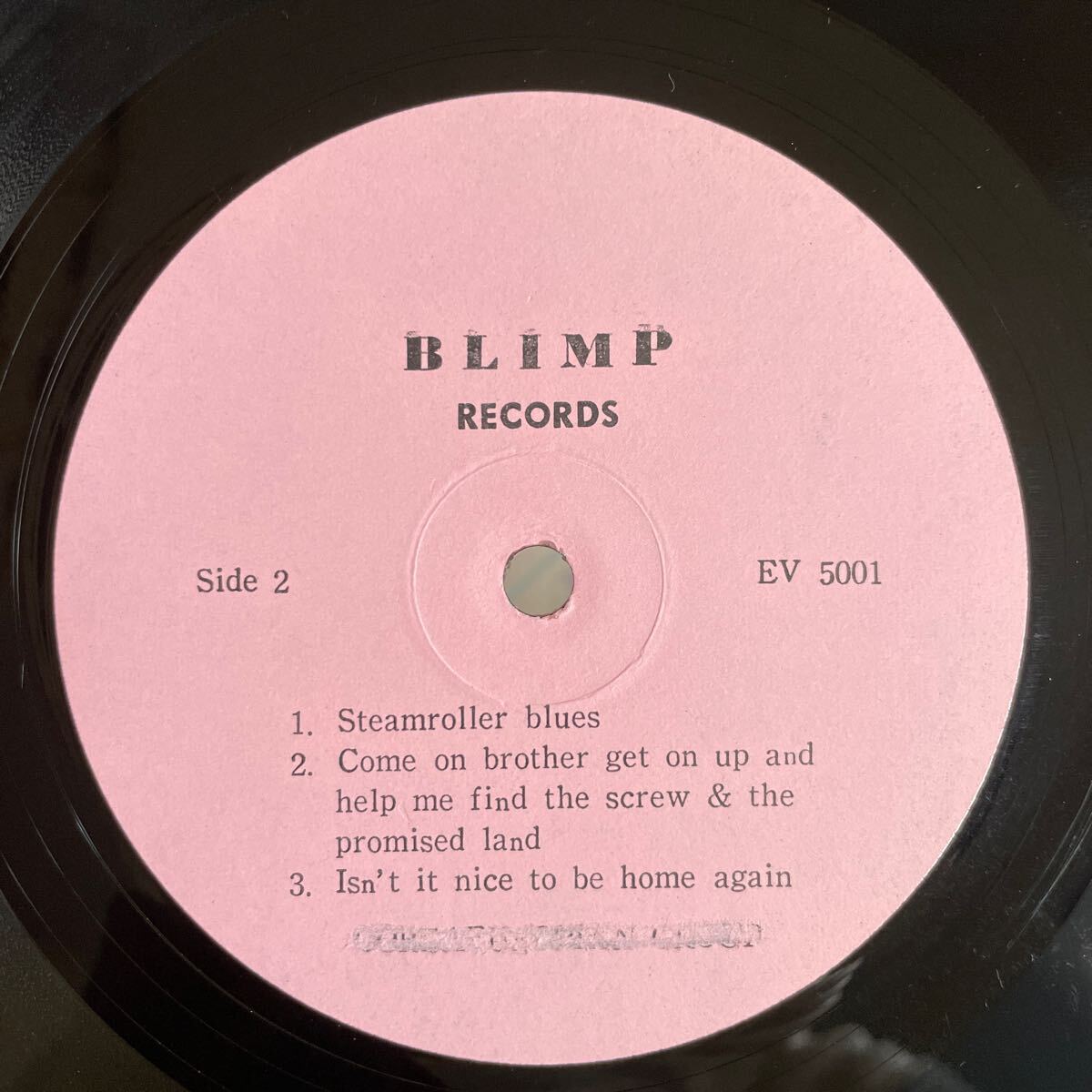 ●【美盤/ブート/手書きジャケ】JAMES TAYLOR / LIVE BLIMP RECORDS EV5001_画像2