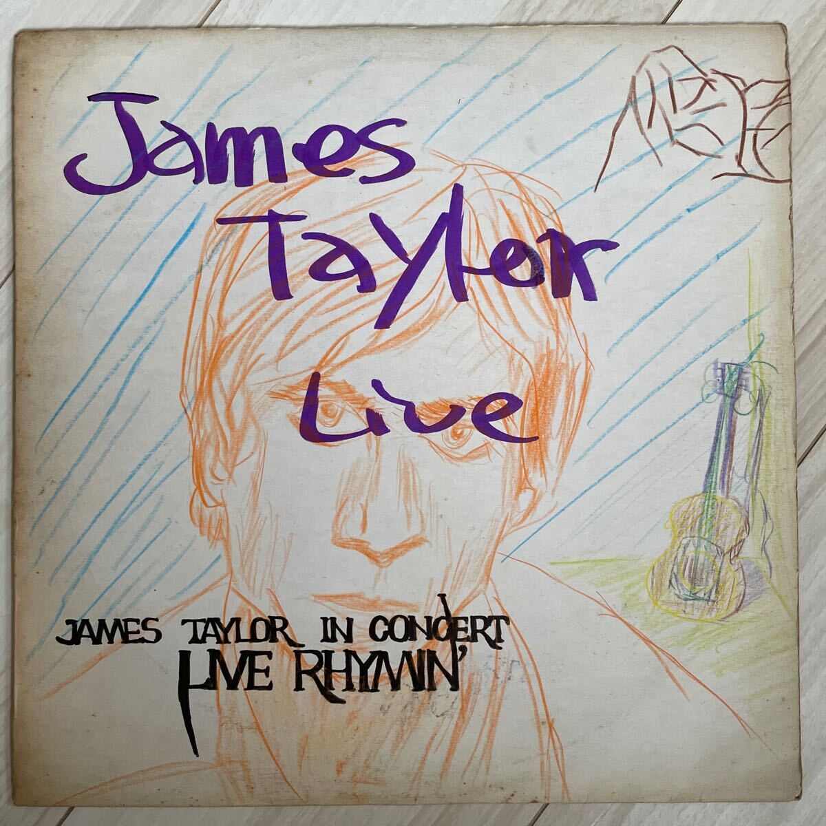 ●【美盤/ブート/手書きジャケ】JAMES TAYLOR / LIVE BLIMP RECORDS EV5001_画像3