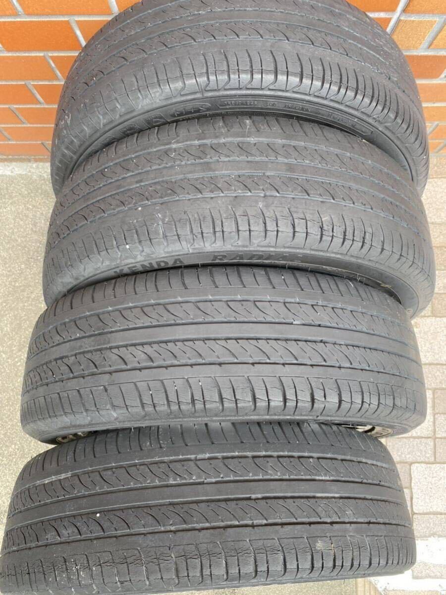 ★ダイハツ 純正 165/55 R15 4本セット ★タイヤヒビあり ★ホイール塗装ハゲあり 激安出品 ナットなしの画像9