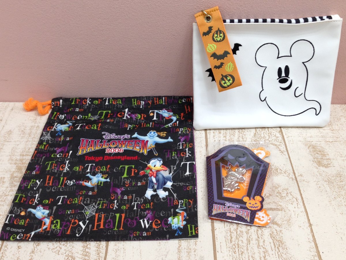 ◇ディズニー 《大量セット》《未開封品あり》ハロウィングッズ 17点 ゴーストぬいぐるみ スナックケースほか 9F27 【80】_画像2