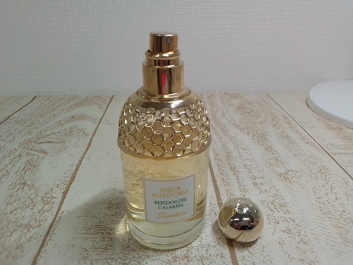 香水 GUERLAIN ゲラン アクアアレゴリア ベルガモット カラブリア 9F23C 【60】_画像3