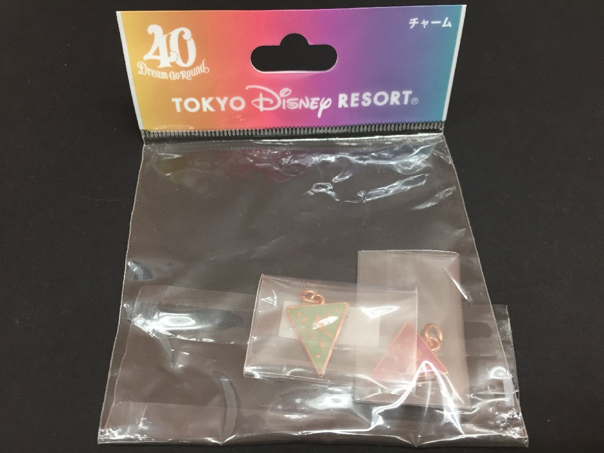 ◇ディズニー 《未開封品あり》TDR40周年 チャーム 35周年 ペアネックレス TDS20周年 キーチェーン 6点 3P234 【60】