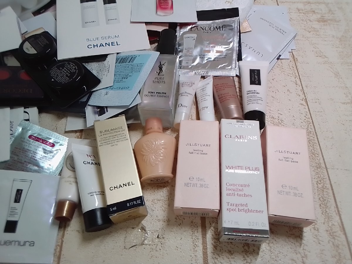  cosme { large amount set }{ unopened goods equipped } Chanel Dior another sample 95 point and more face lotion another 3H22H [60]