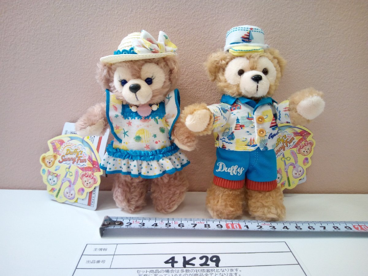  Disney { unused goods }TDS Duffy Shellie May soft toy badge 2 point Sunny fan 2019 tag attaching 4K29 [60]