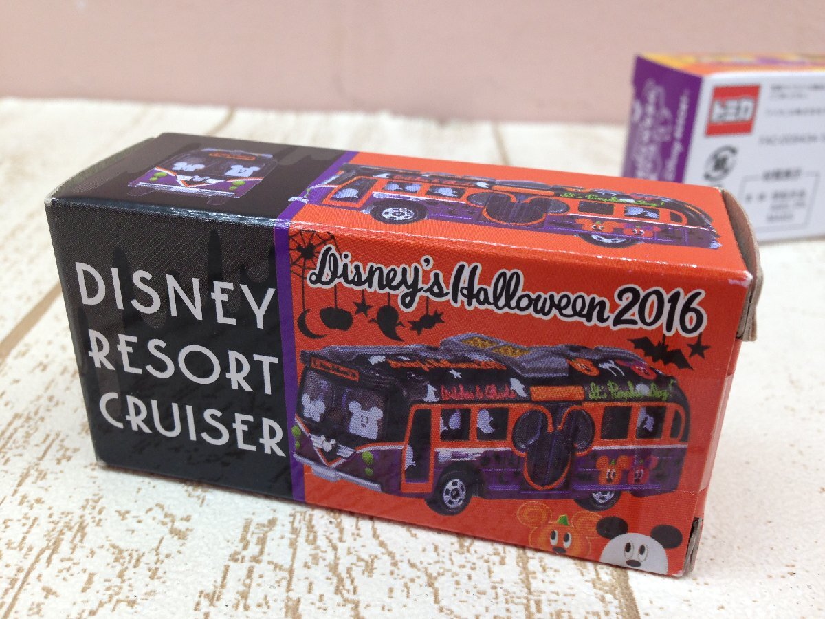 * Disney { нераспечатанный товар }TDR Tomica 2 пункт resort Cruiser Halloween 2016 2019 4M19 [60]
