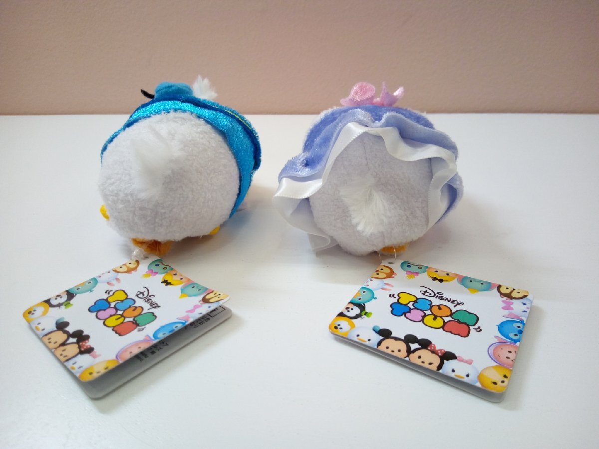  Disney { unused goods }tsumtsum Donald & daisy 2 point Halloween reversible tag attaching 4K10 [60]
