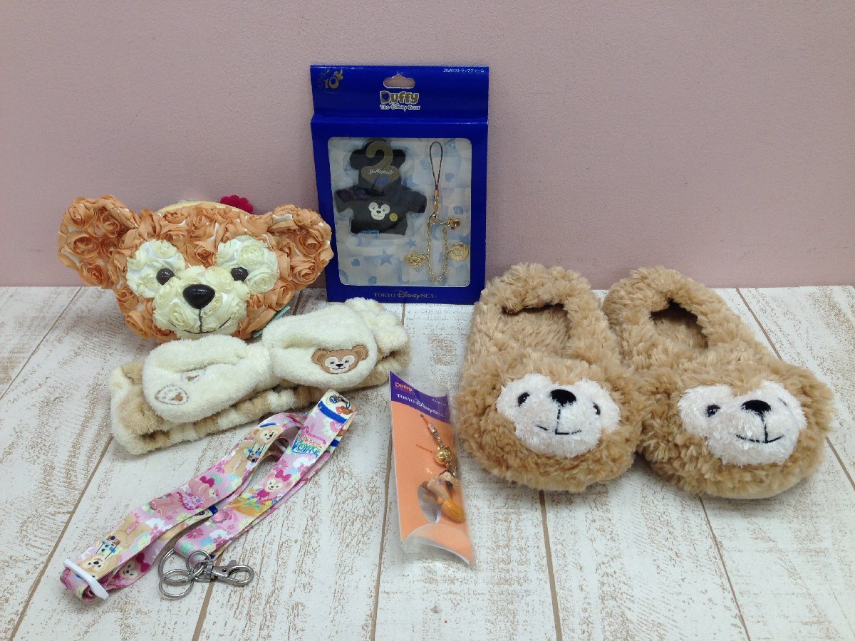 * Disney TDS Duffy &f lens 6 point room shoes strap hair band another 4L10 [80]