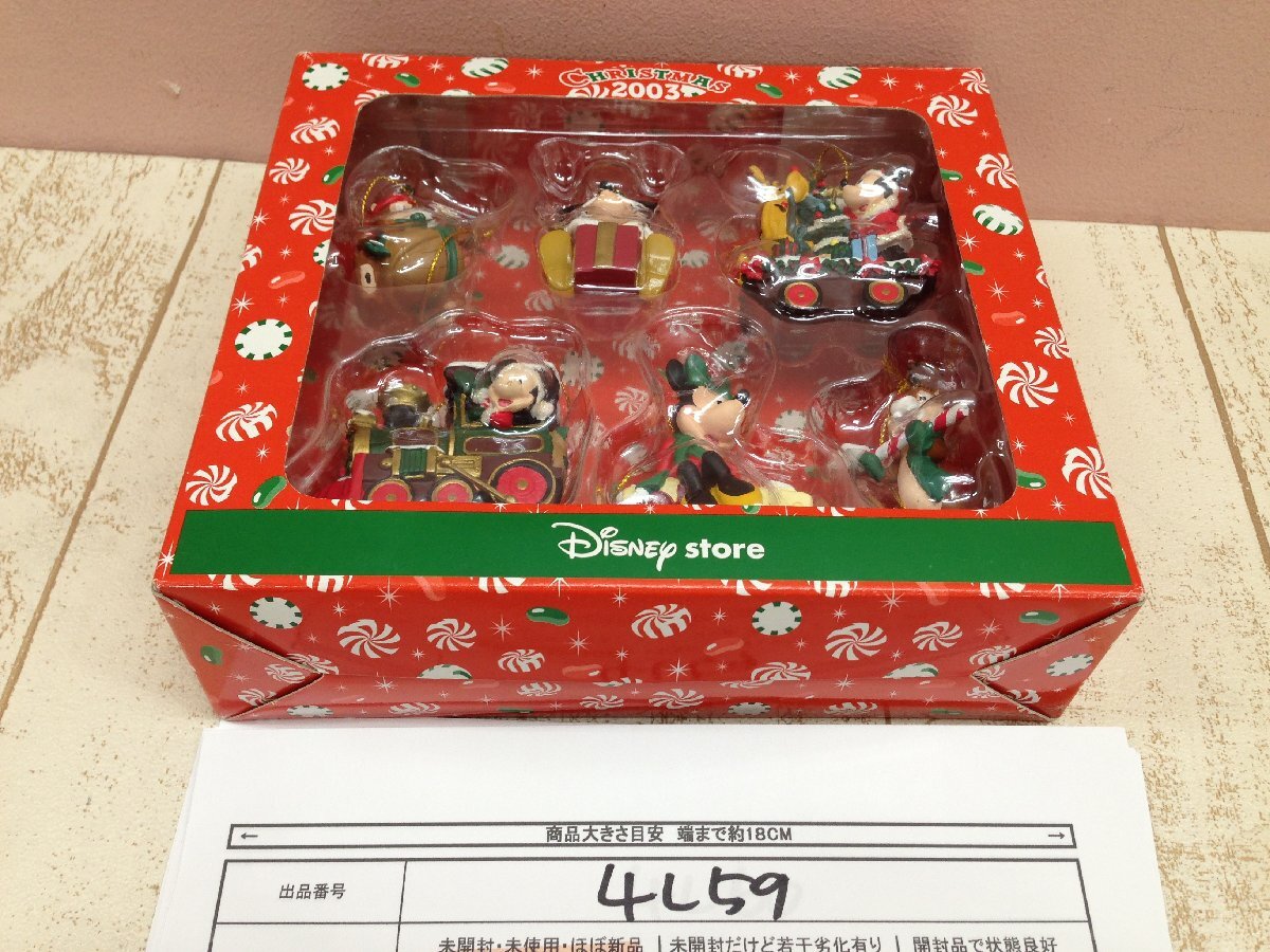 * Disney { unopened goods } Christmas ornament Mickey minnie chip . Dale another 4L59 [80]