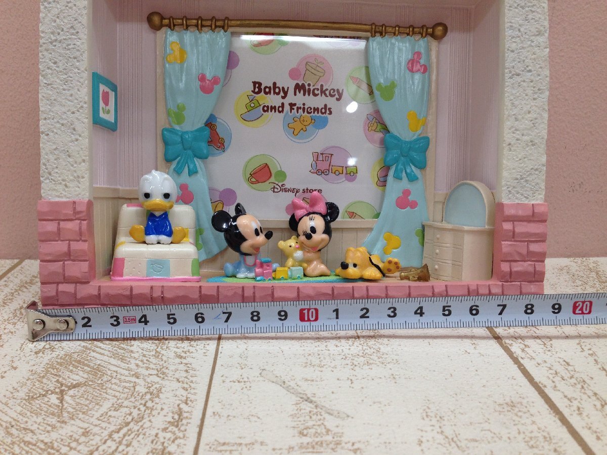 * Disney baby Mickey &f lens photo frame photo stand minnie Donald Pluto 4L165 [80]