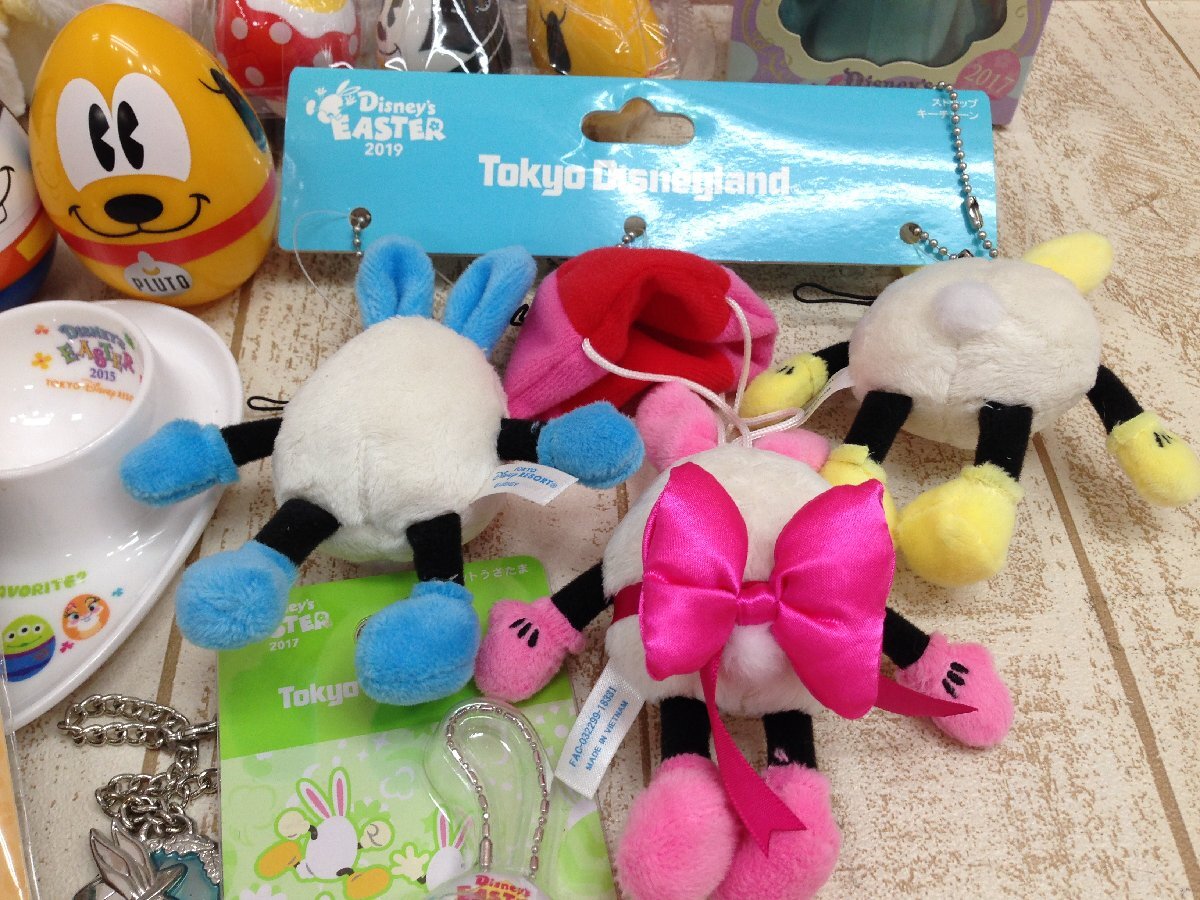 * Disney { large amount set }{ unopened goods equipped } e-s ta- goods 15 point soft toy bag charm another 4L111 [80]