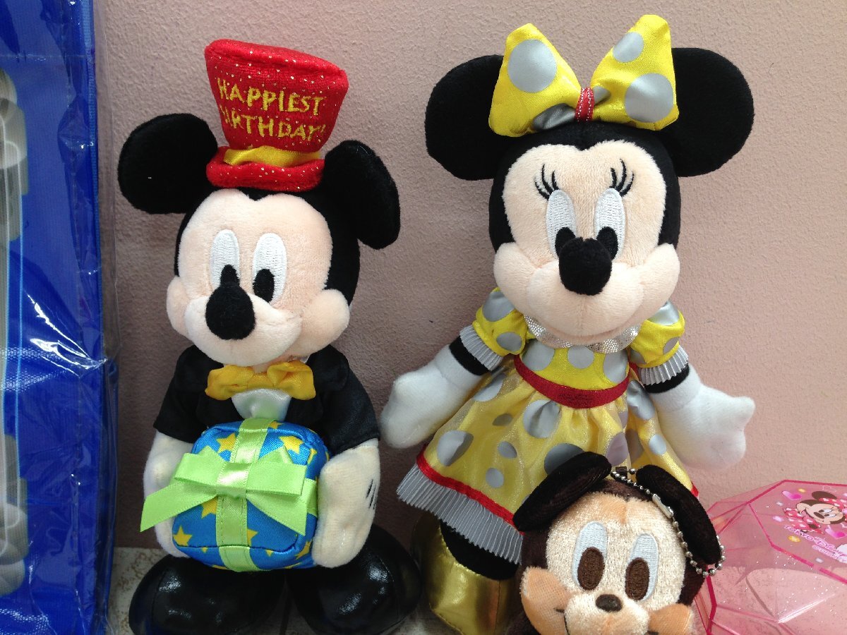 * Disney { large amount set } Mickey minnie soft toy badge bag another 10 point 4L134 [80]