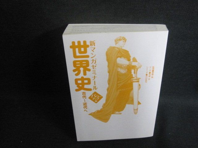 新マンガゼミナール　世界史 古代～近代へ　カバー無書込み日焼け有/UEF_画像1