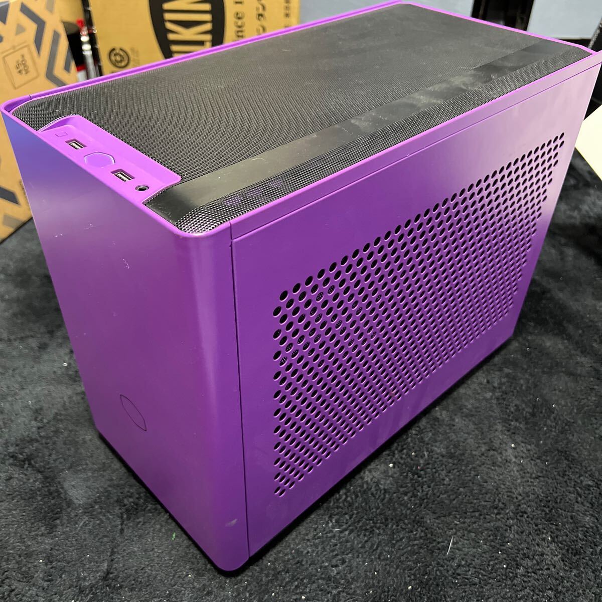 Cooler Master MasterBox NR200P MCB-NR200P-PCNN-S00 パープル_画像1