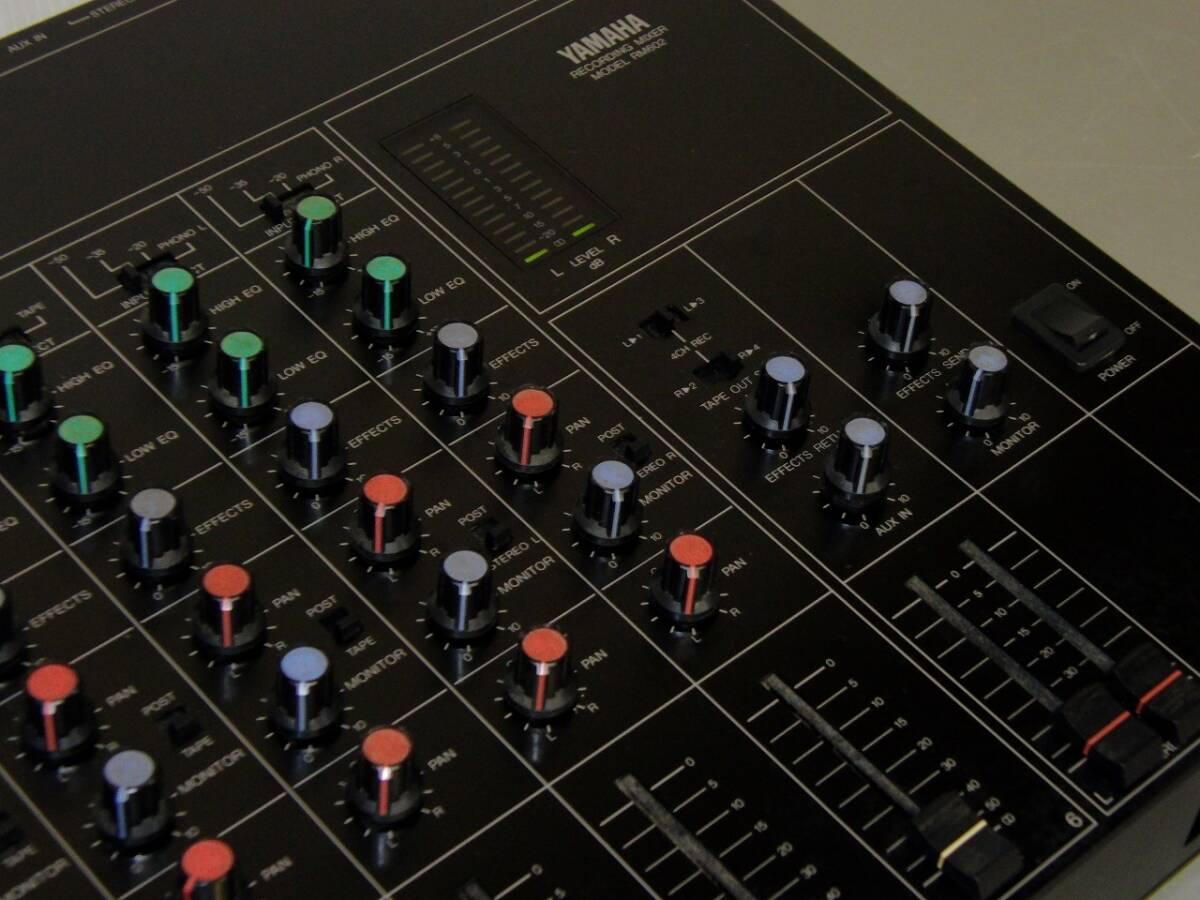  Yamaha YAMAHA RECORDING MIXER mixer model RM602 recording mixer electrification verification only /BM85