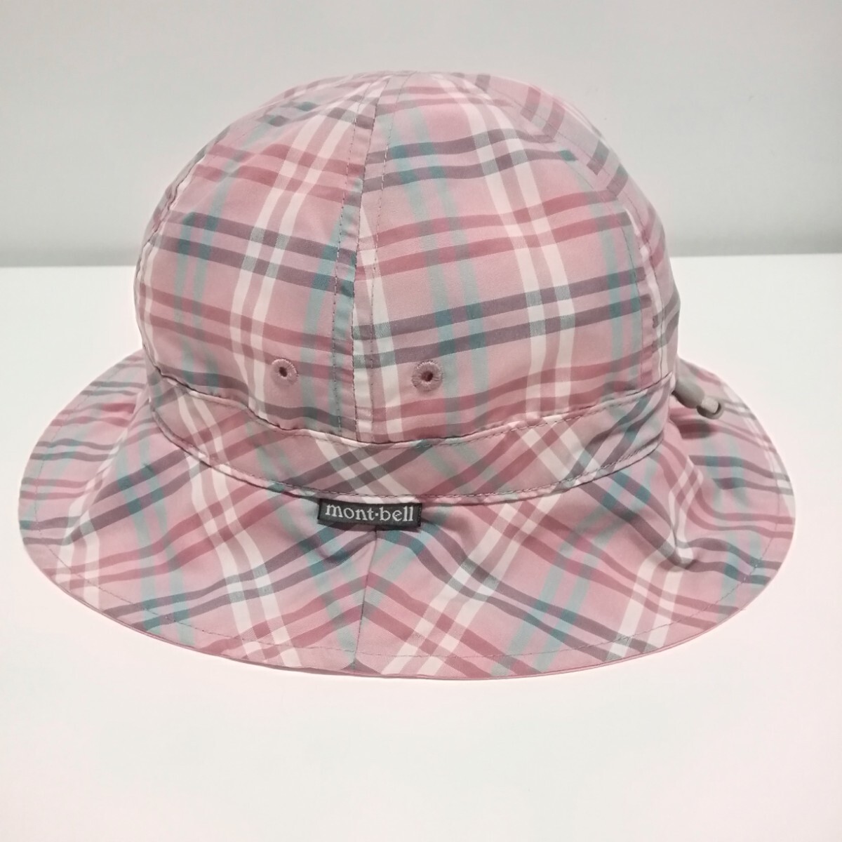 mont-bell モンベル ハット 帽子 Hat WIC.ライトハット Baby′s コーラルピンク 頭周り約50cm_画像1