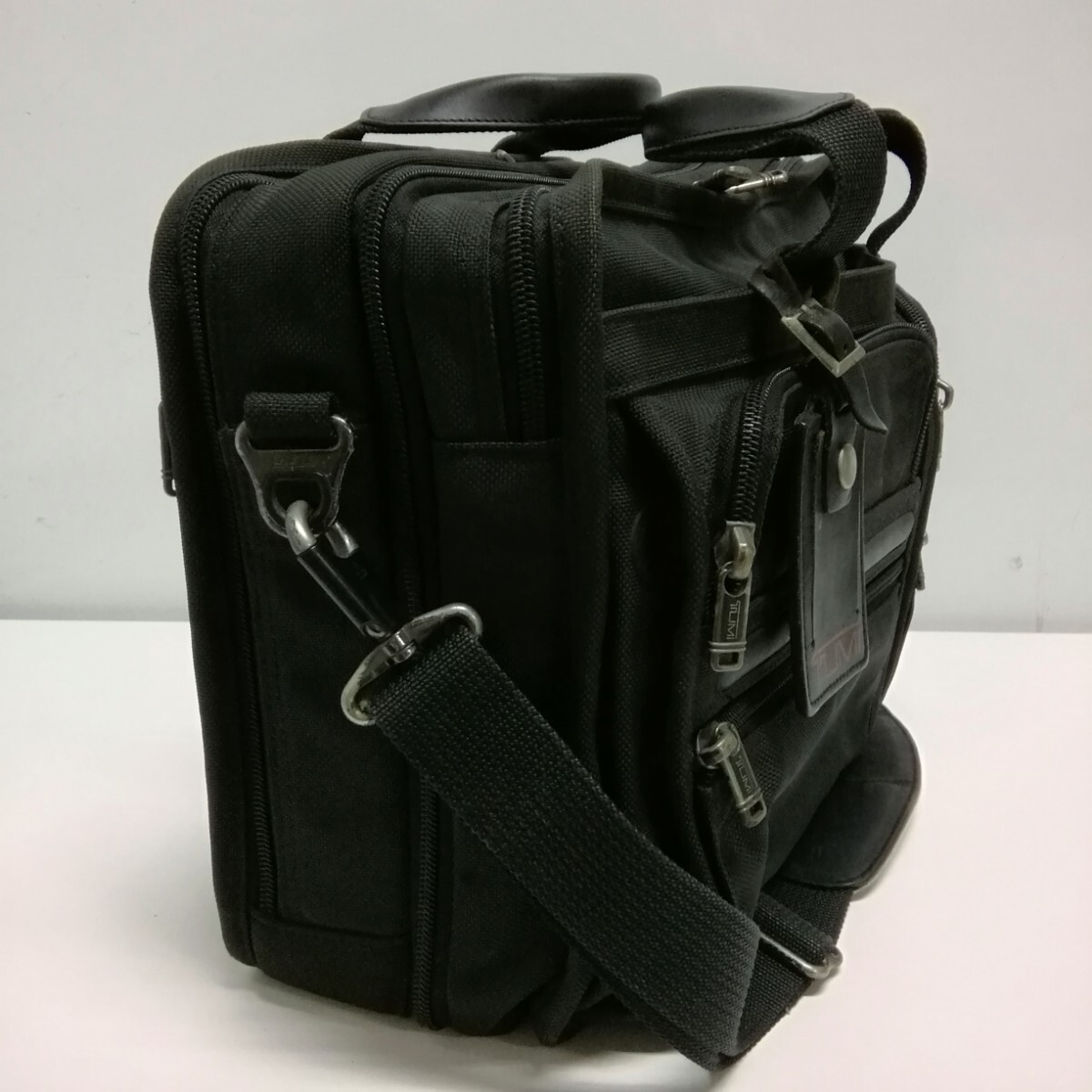 TUMI トゥミ バッグ バック 鞄 ボストンバッグ 26141D4 ALPHA アルファ エクスパンダブルオーガナイザー ブリーフケース ブラックの画像3