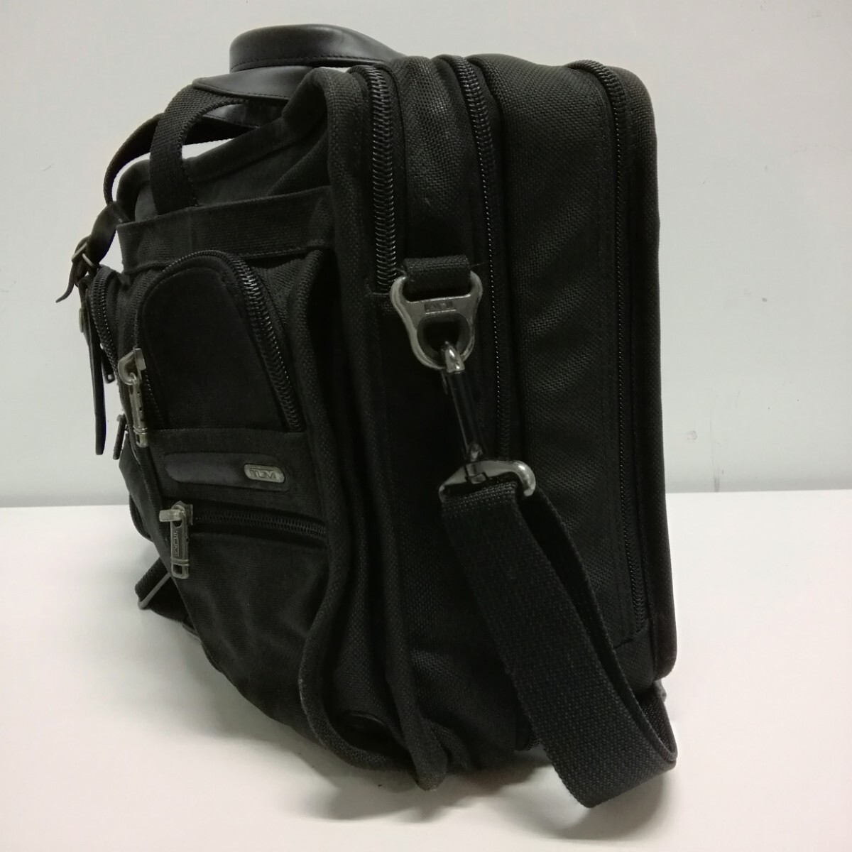TUMI トゥミ バッグ バック 鞄 ボストンバッグ 26141D4 ALPHA アルファ エクスパンダブルオーガナイザー ブリーフケース ブラックの画像4