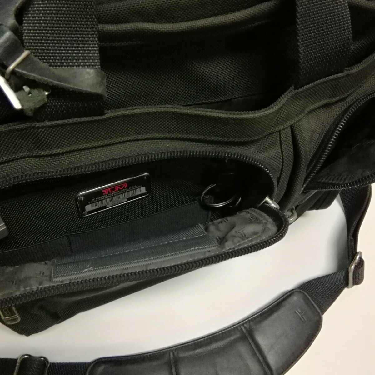 TUMI トゥミ バッグ バック 鞄 ボストンバッグ 26141D4 ALPHA アルファ エクスパンダブルオーガナイザー ブリーフケース ブラックの画像8