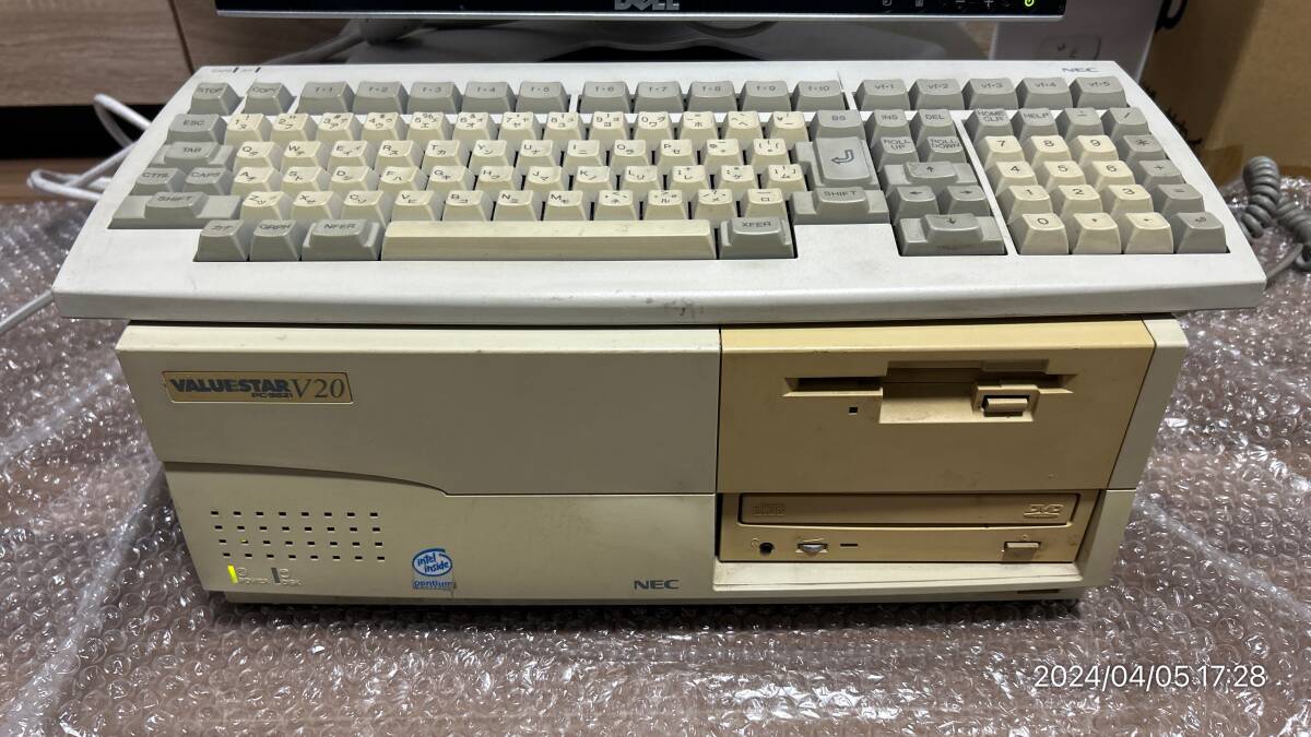 PC-9821V20, Roland S-MPU/PC, LANボード, CF化済み, DOS6.2, レコンポーザ, DOSツール類, キーボード+マウス付の画像1