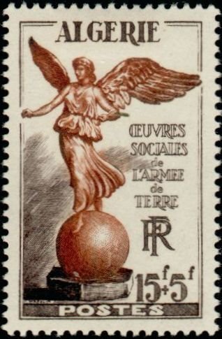 フランス領期 アルジェリア発行 各種シリーズ 切手シートによる試し刷り切手 アフリカ１９３０年〜１９５３年発行の画像7
