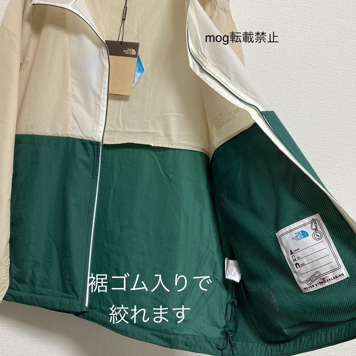 THE NORTH  FACE 新品タグ付【160cm】ノースフェイス　オリジナル　コンパクトジャケット　グリーン