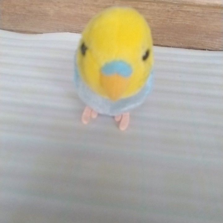 セキセイインコの置物 ぬいぐるみ