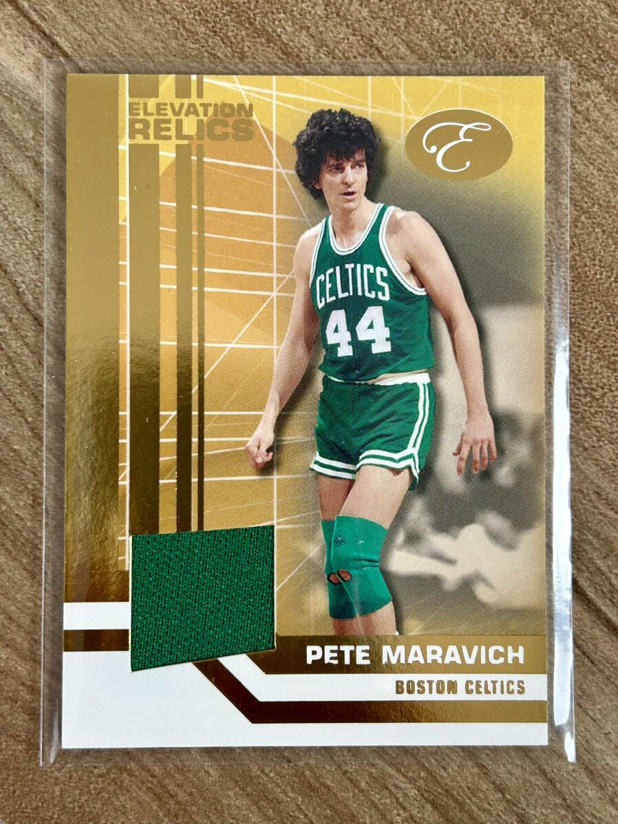 Pete Maravich 2007-08 Bowman Elevation Relics ER-PM /179 Celtics HOFの画像1