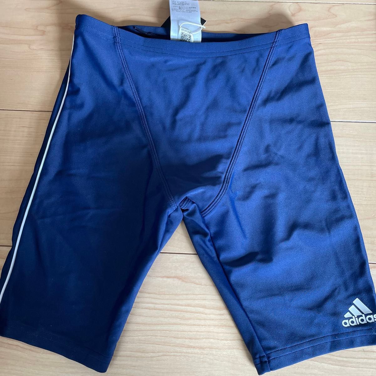 新品　タグ付き　adidas アディダス　140cm 水着　男の子　 競泳水着　スクール 水着　