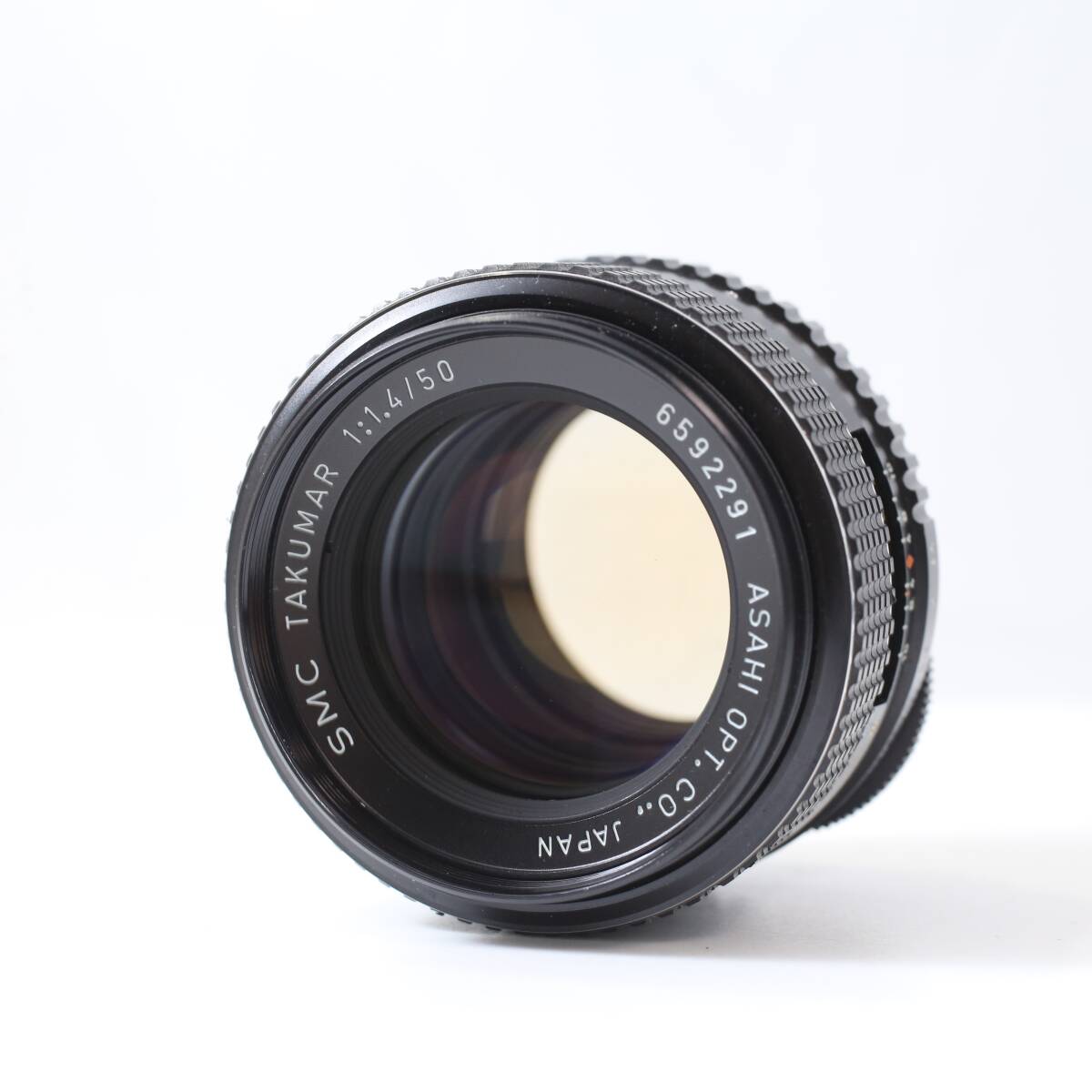 【実用良品】ペンタックス SMC TAKUMAR 50mm F1.4 M42マウント レンズ 同梱OK (S675)_画像1