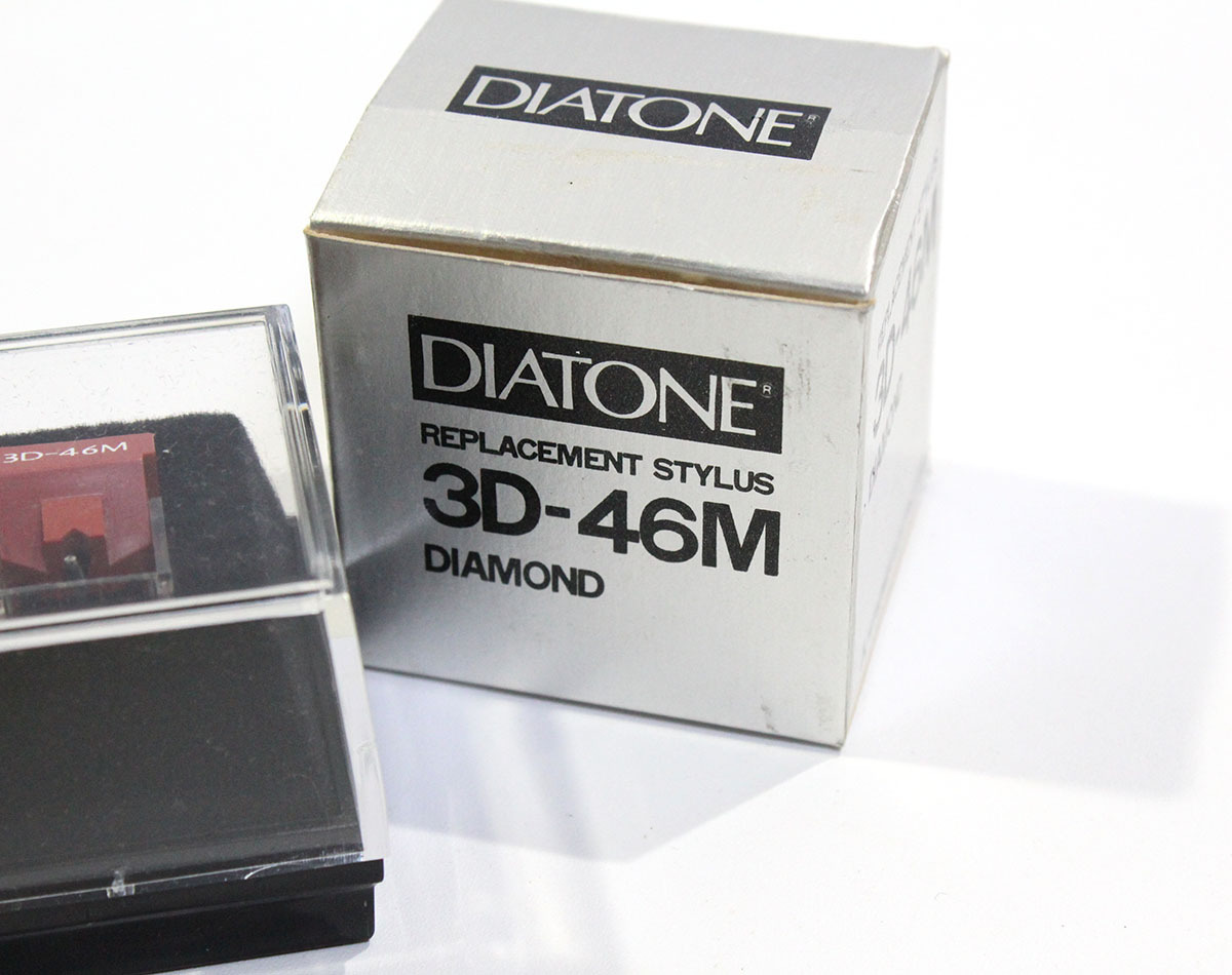 レコード針 交換針 DIATONE ダイヤトーン 3D-46M 2個 未使用？ 詳細不明 現状品　ya1112_画像3