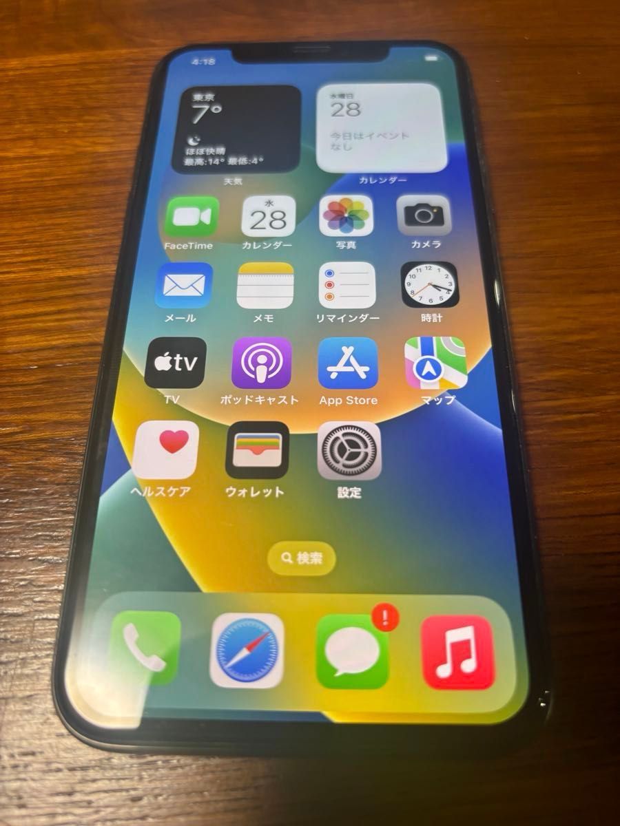 iPhoneX 64GB docomo