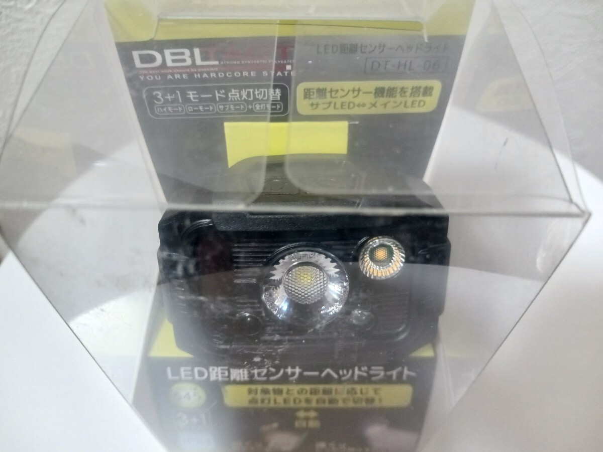 LED距離センサーヘッドライト DBLTACT 三共コーポレーション№181920 DT-HL-06 電池式 アウトドア 防災 暗所作業  Tajima タジマの画像6