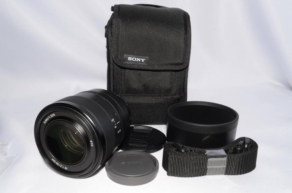 【美品】ソニー(SONY) FE 50mm F1.2 GM G Master SEL50F12GM 標準単焦点レンズ フルサイズ_画像1