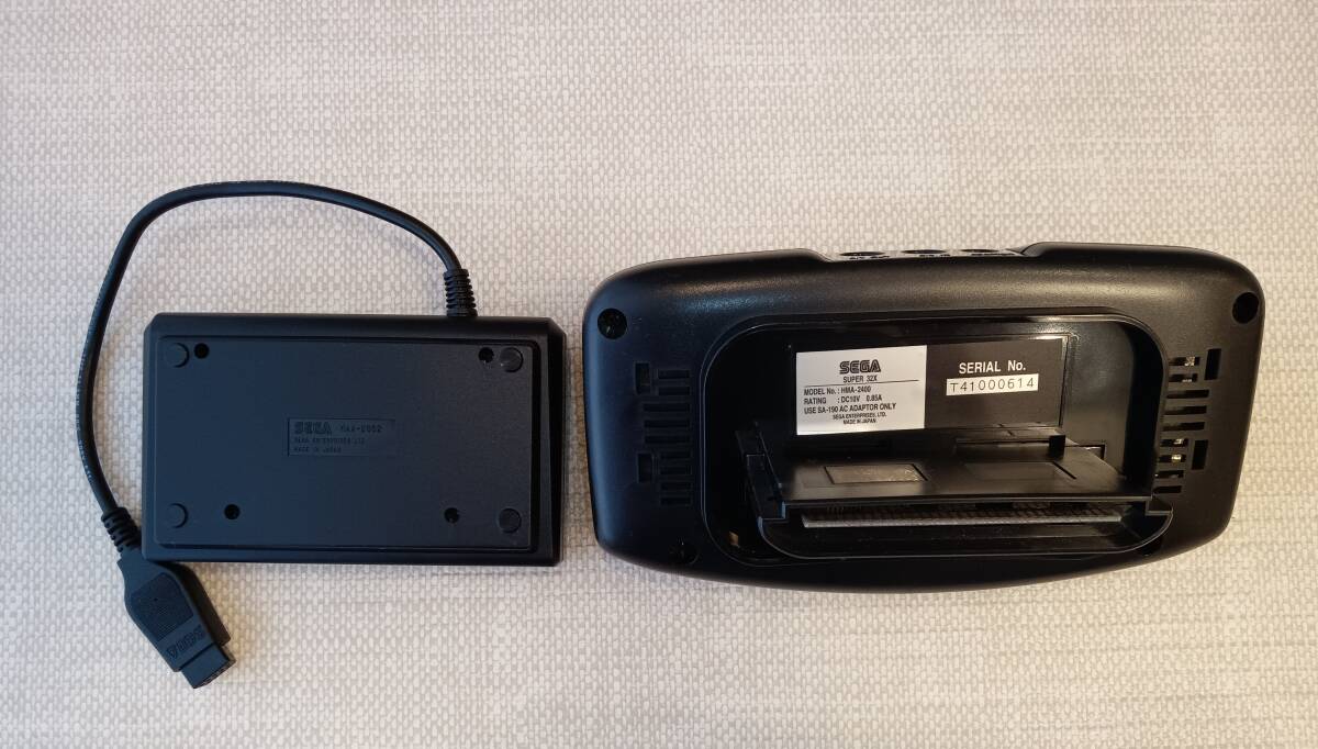 メガドライブハード スーパー32X 本体 セガタップ SEGA マルチセレクター 中古 ゲーム機 アクセサリ ジャンク品 レトロの画像3