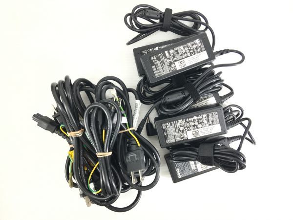 [5 piece set ]DELL original 19.5V 3.34A outer diameter 4.5mm small pin 65W HA65NS5-00 LA65NS2-01 etc. power supply cable attaching used operation guarantee [ free shipping ]