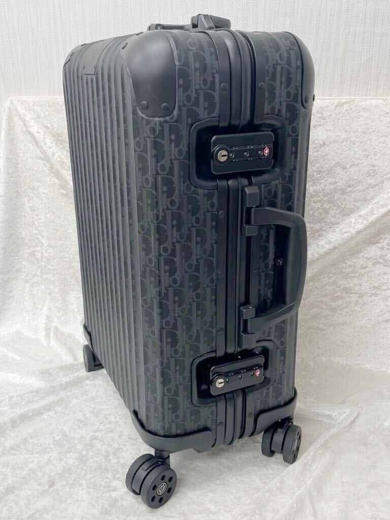 Dior RIMOWA suitcase Rimowa Dior 33L Carry case black 